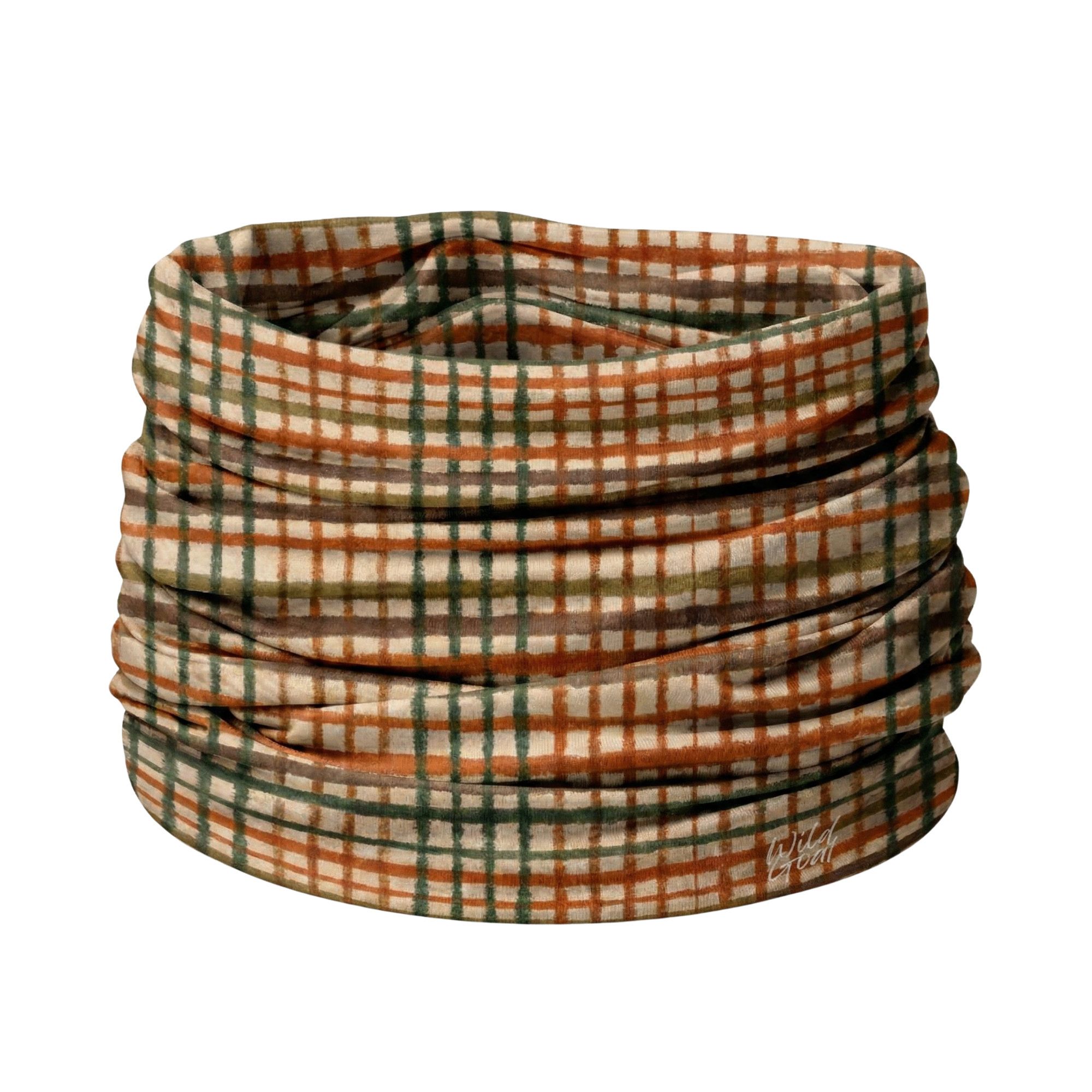 Wild Goat Check Snood